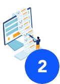 Ícone de notebook com documentos